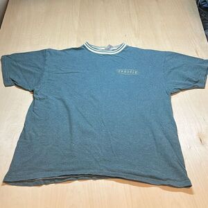 Vintage Single Stitch Seattle state‎ Ringer T shirt Embroidered size XL USA made